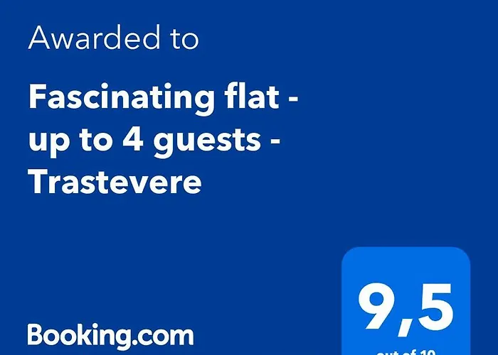 Fascinating Flat - Up To 4 Guests - Trastevere דירה