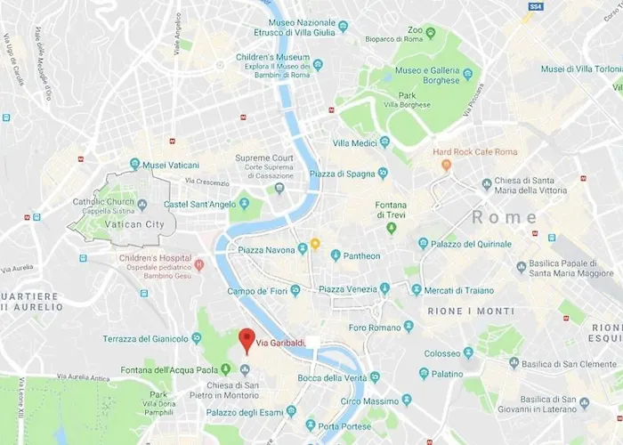 Fascinating Flat - Up To 4 Guests - Trastevere רומא